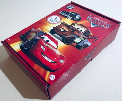 Disney Pixar Cars Die-Cast Metal Vehicle 3-Pack Exclusive Collectible